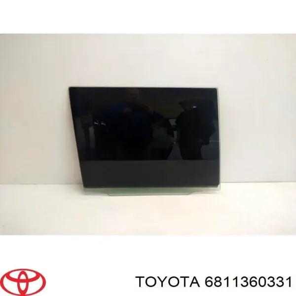 Стекло двери задней правой 6811360331 Toyota