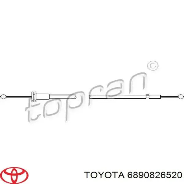 Амортизатор багажника TO103922EX Euroex