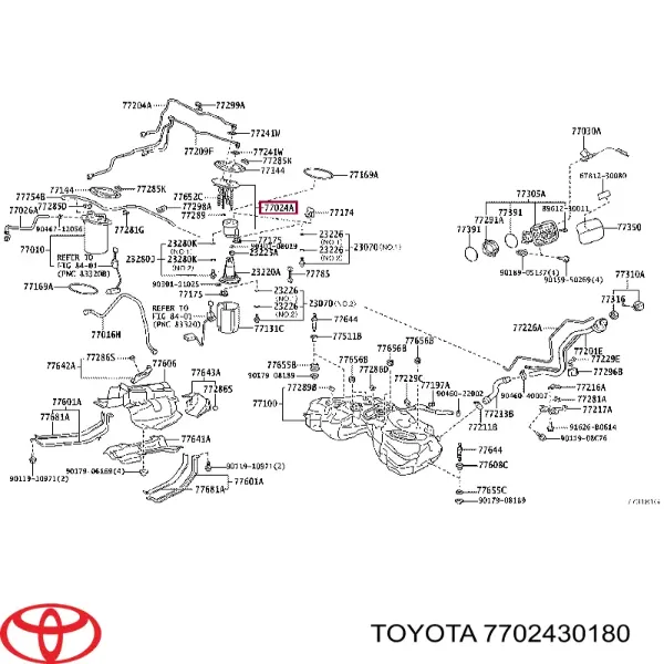  7702430180 Toyota
