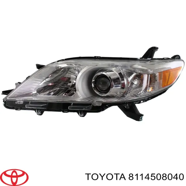 Правая фара 8114508040 Toyota
