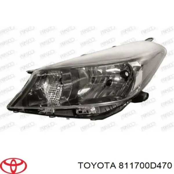 Левая фара 811700D470 Toyota