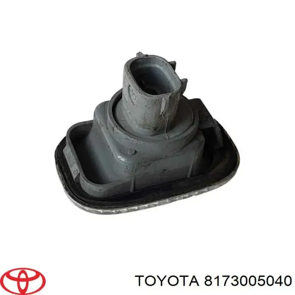 Повторитель поворота на крыло на Toyota Avensis II T25