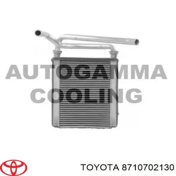 Радиатор отопителя салона на Toyota Avensis II T25