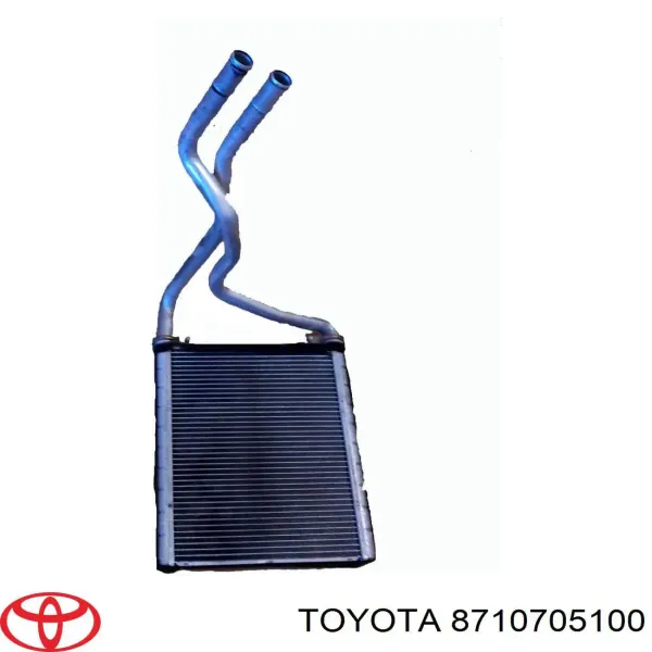 Радиатор печки (отопителя) Toyota Avensis II седан (T25) (2003 - 2008) цена, от