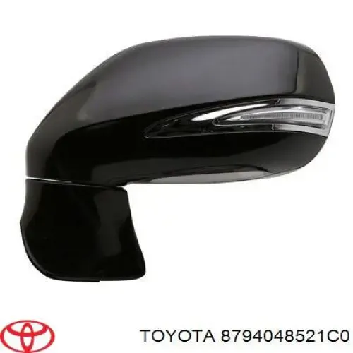 Левое боковое зеркало 8794048521C0 Toyota