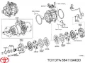 Муфта компрессора кондиционера TOYOTA 884113A030