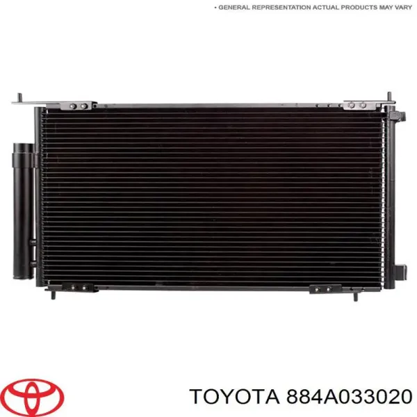 Конденсатор кондиционера Toyota 884A033020 цена, от