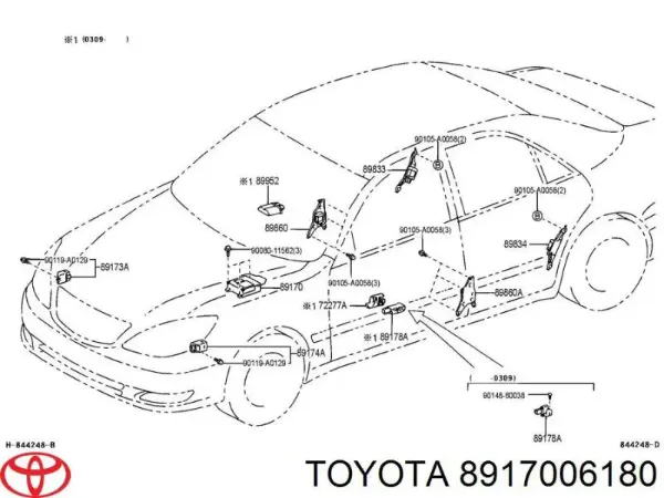  8917006180 Toyota