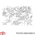 Мотор перемещения рулевой колонки (механизма наклона) Toyota Land Cruiser J10