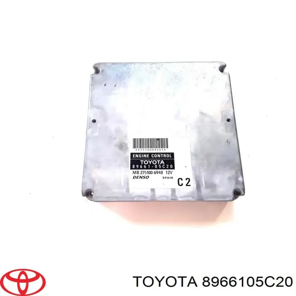Блок управления двигателем 8966105C20 Toyota