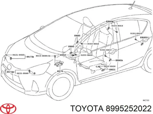  8995252022 Toyota