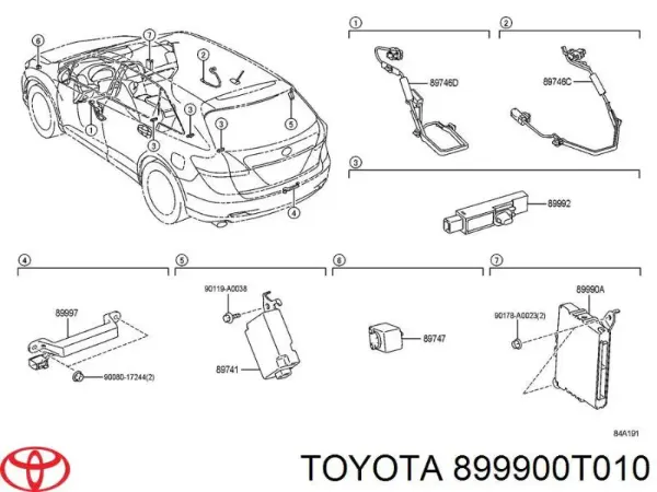  899900T010 Toyota