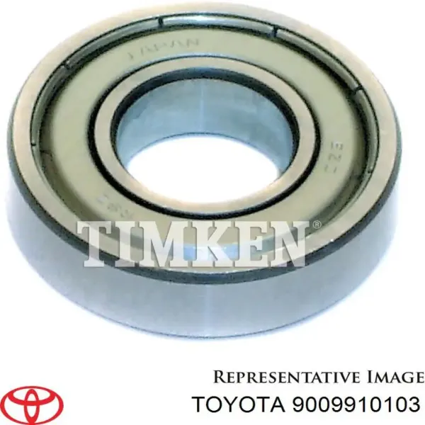 Подшипники генератора 9009910103 Toyota
