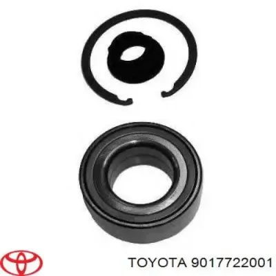 Гайка ступицы передней TOYOTA 9017722001