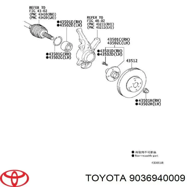  9036940009 Toyota