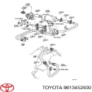 Хомут пыльника рулевой рейки TOYOTA 9046726001