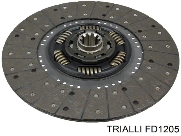 Диск сцепления Trialli FD1205 цена, от