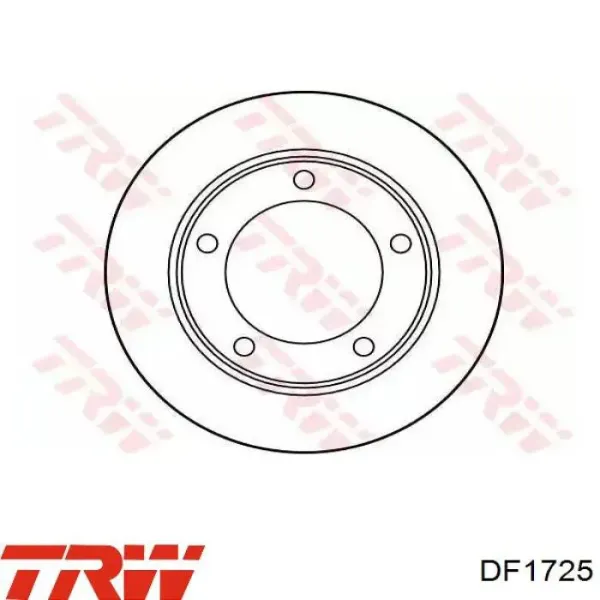 Передние тормозные диски TD301 Dafmi