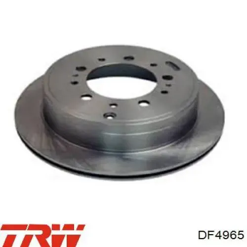 Тормозные диски DF4965 TRW