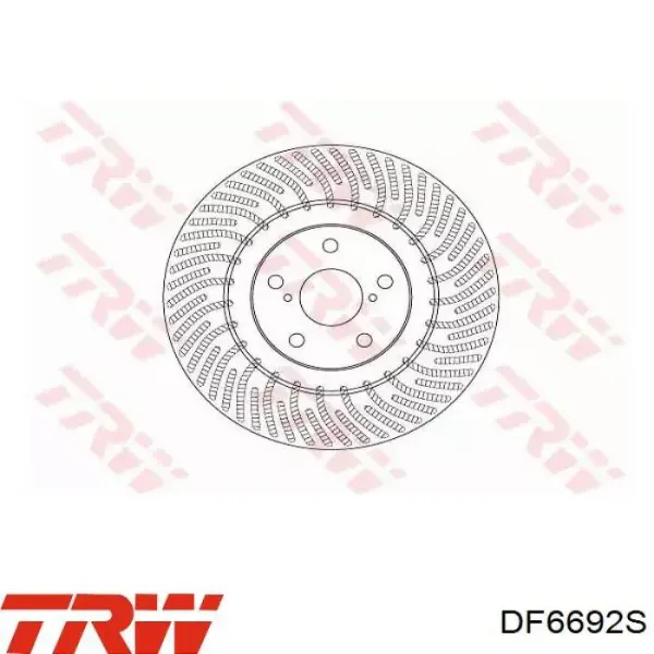 Передние тормозные диски 83075032 R1 Concepts