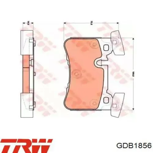Задние тормозные колодки 161373 Power Stop