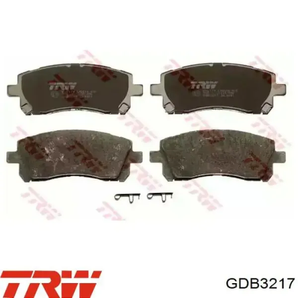 Колодки TRW GDB3217 цена, от