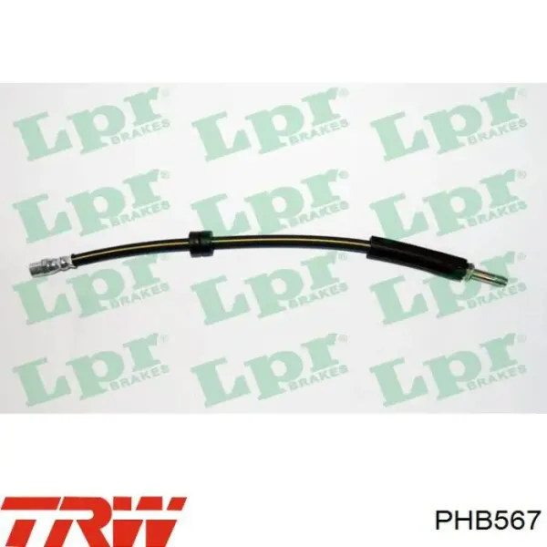 T86038 Brembo Гибкая тормозная трубка передняя