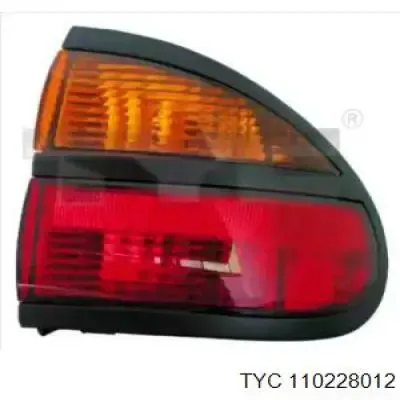 Фонарь задний левый 87367 Renault (RVI)