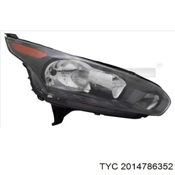 Левая фара FT1113W030DB Ford
