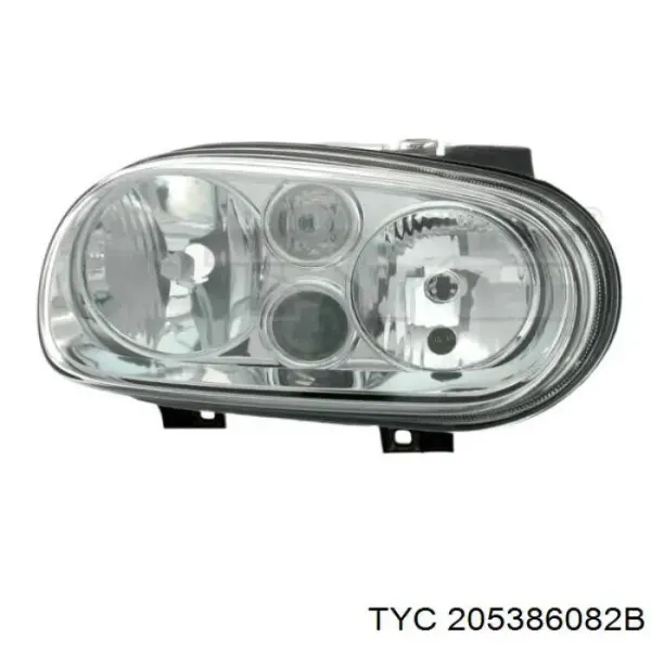 Левая фара 205386082B TYC