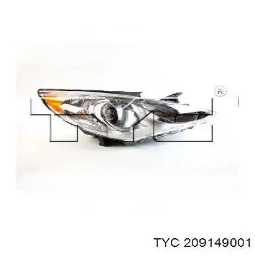 Правая фара 209149001 TYC