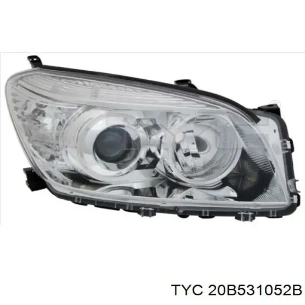 Правая фара 20B531052B TYC