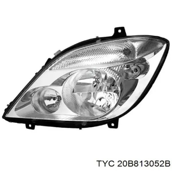 Правая фара 20B813052B TYC