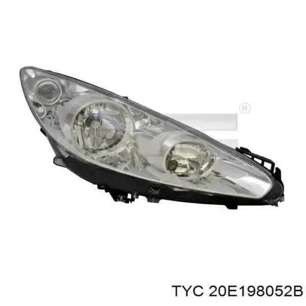 Левая фара 20E198052B TYC