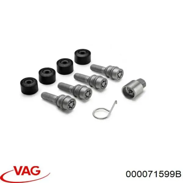 Колесный болт Volkswagen Transporter T5