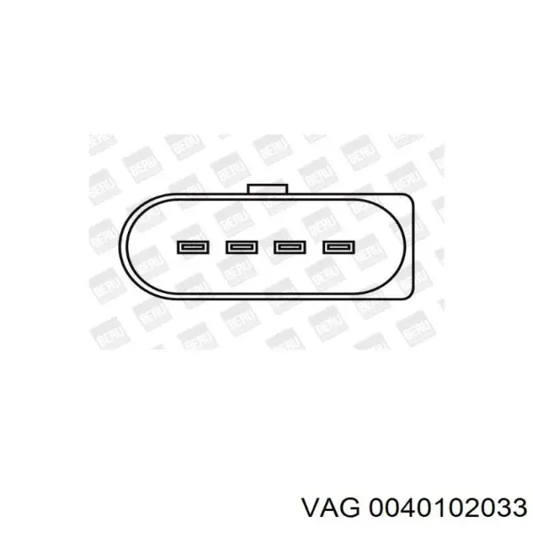 Модуль зажигания VAG 0040102033 цена, от