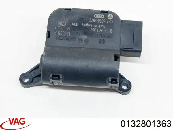 Привод заслонки печки VAG 0132801363