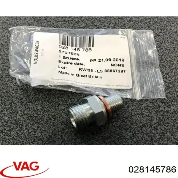 028145786 VAG Болт трубки турбины подачи масла