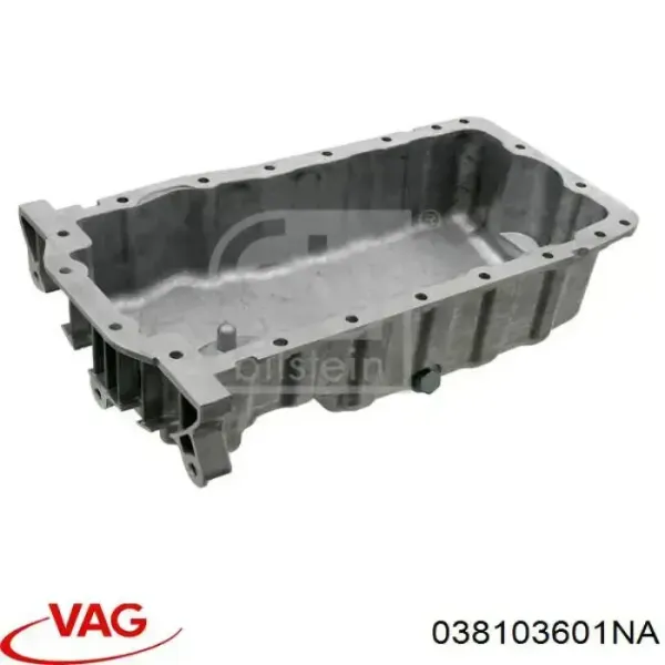 Поддон двигателя 038103601NA VAG