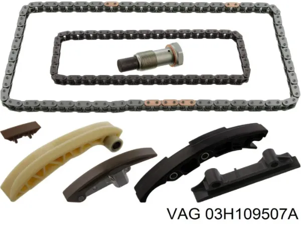Комплект цепи ГРМ 03H109507A VAG