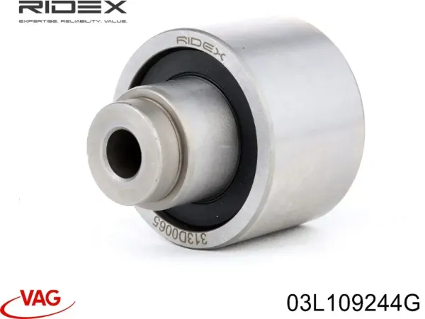 Обводной ролик ремня ГРМ VAG 03L109244G цена, от