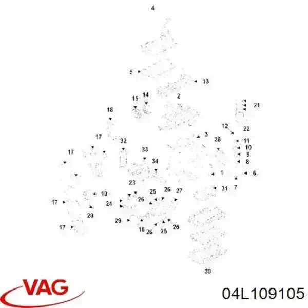 Шестерня распредвала Volkswagen Golf SPORTSVAN