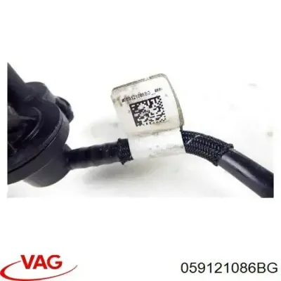 Шланг (патрубок) системы охлаждения VAG 059121086BG