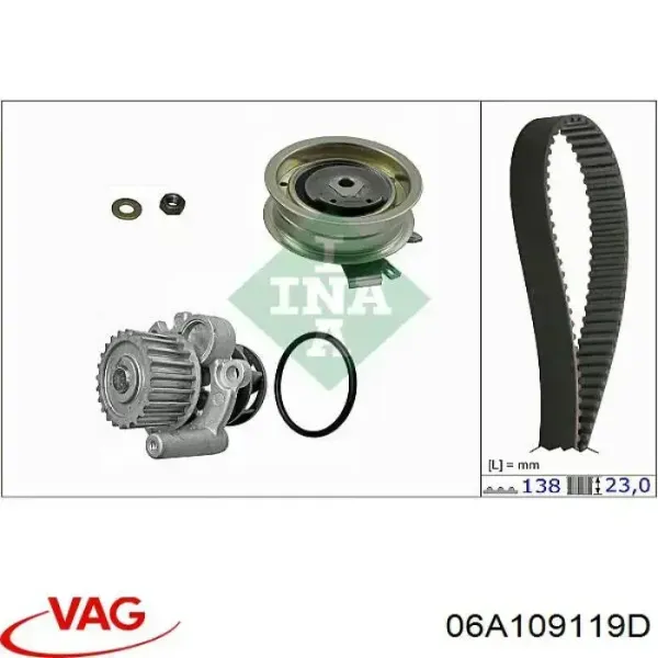 Купить 06A109119D VAG Ремень газораспределительного механизма