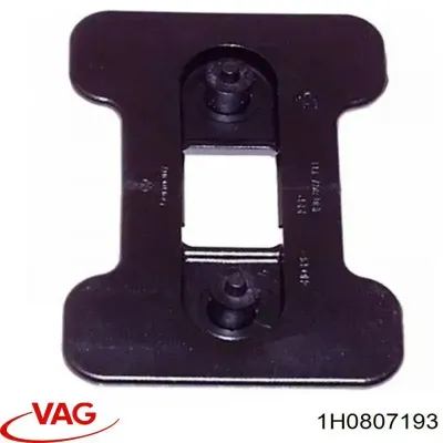 Кронштейн бампера заднего внешний VAG 1H0807193
