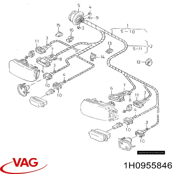  1H0955846 VAG