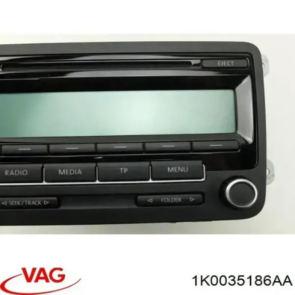 Радиоприемник на Volkswagen Touran II 1T3