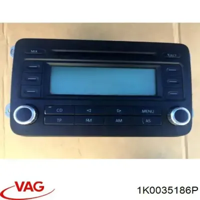 Магнитола (радио AM/FM) VAG 1K0035186P