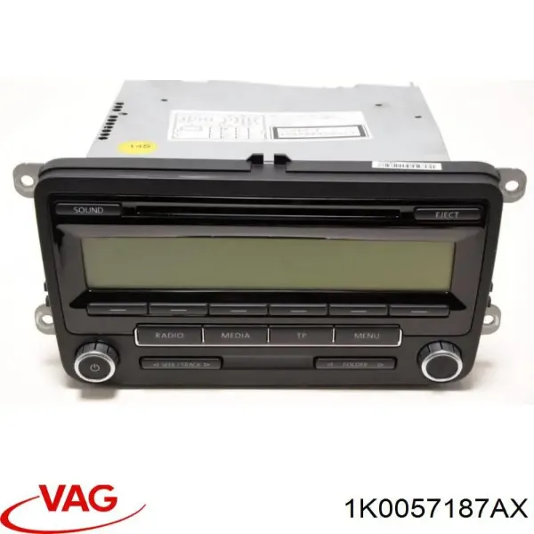 Купить Магнитола Фольксваген Туран II 1T3