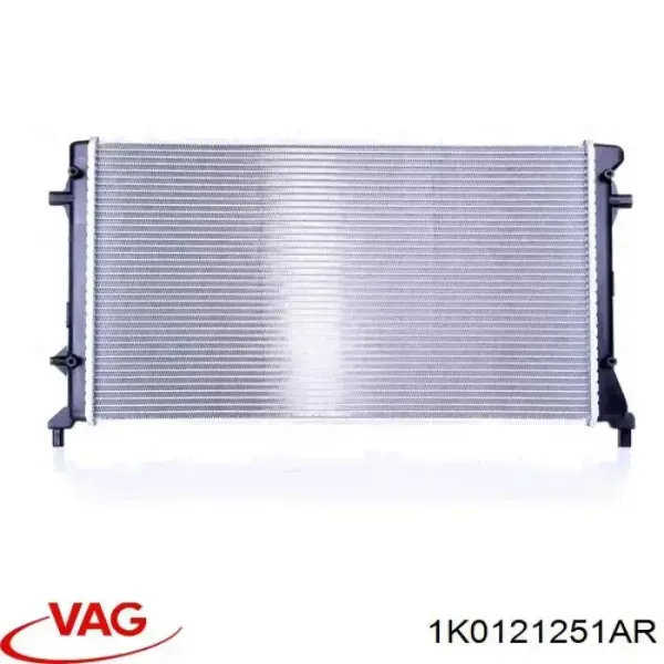 Радиатор охлаждения двигателя VAG 1K0121251AR цена, от